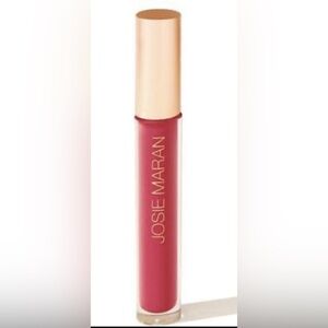 Josie Maran Argan Natural Volume Lip Gloss VOLUPTUOUS plum mauve .10oz HTF rare!